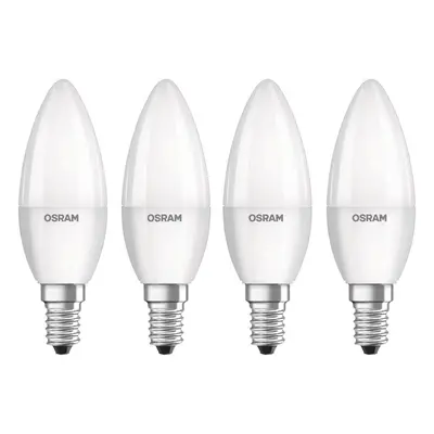 OSRAM OSRAM LED svíčka E14 Base Retro 4,9W 4ks 2 700K