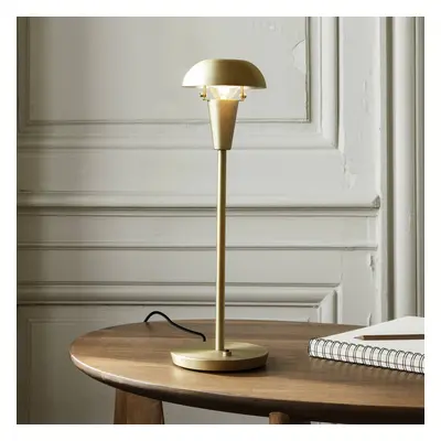 ferm LIVING ferm LIVING Stolní lampa Tiny, mosaz, 42,2 cm, výklopná