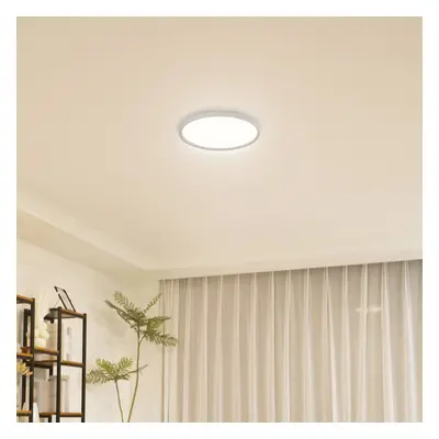 Lindby Lindby LED stropní svítidlo Pravin, Ø 30 cm, CCT, bílé