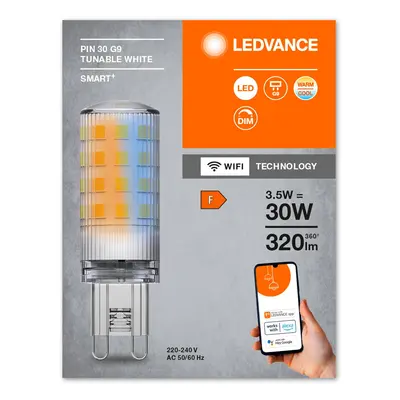 LEDVANCE SMART+ LEDVANCE SMART+ WiFi LED žárovka G9, 3,5 W, CCT stmívatelná