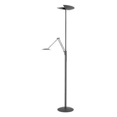 HighLight LED stojací lampa New Sapporo, černá, 183 cm kovová Stmívač CCT