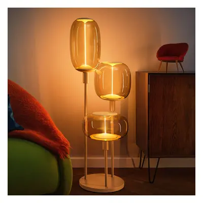 LEDVANCE Stojací lampa LEDVANCE Decor Stick 3 světla. Výška 78 cm, béžová