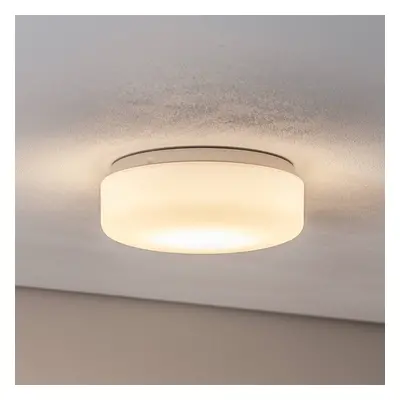 BEGA Stropní svítidlo BEGA LED 50030PK3, Ø 25 cm bílé plastové zapínání/vypínání