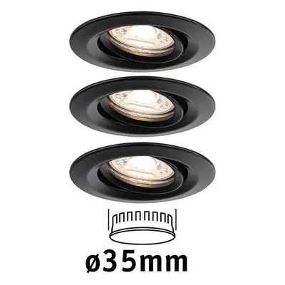 Paulmann Paulmann Nova Mini Plus LED easydim 3ks černá