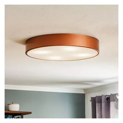 TEMAR LIGHTING Stropní světlo Cleo 500, Ø 50 cm měď