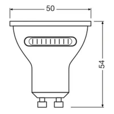 OSRAM OSRAM LED reflektor GU10, PAR16, CCT, 4,2 W, 36°, 400 lm