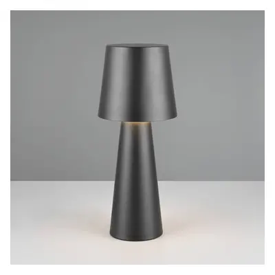 Trio Lighting Nubijská stolní lampa, černá, výška 40 cm, kov, E27