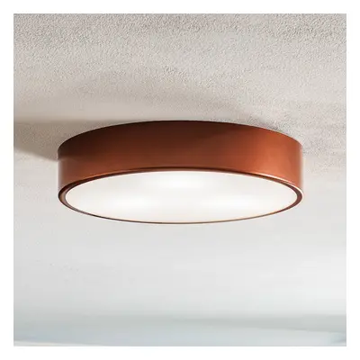 TEMAR LIGHTING Stropní světlo Cleo 400, Ø 40 cm měď