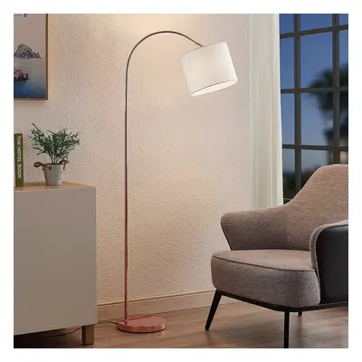 Lindby Lindby Keriba stojací lampa, měď/bílá