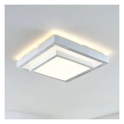 Lindby Lindby Mirco LED stropní světlo, hranaté, 37,5 cm