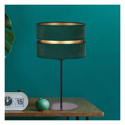 Duolla Stolní lampa Duo, zelená/zlatá, výška 50 cm