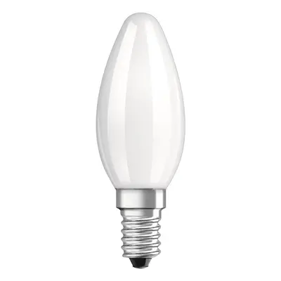 OSRAM LED žárovka svíčka E14 4W 827 matná sada 2ks