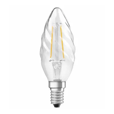 OSRAM OSRAM LED žárovka-svíčka E14 2,5W 827 kroucená