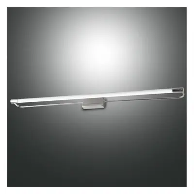 Fabas Luce LED nástěnné světlo Rapallo, chrom, IP44, 80 cm