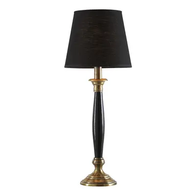 PR Home PR Home Stolní lampa Madison Mia Lin černá 55cm látka/kov