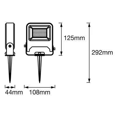 LEDVANCE LEDVANCE Endura Garden Flood 10W LED reflektor