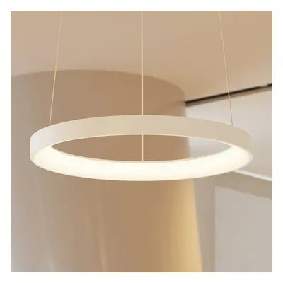 Arcchio Arcchio LED závěsné svítidlo Vivy, Ø 58 cm, bílá, kov