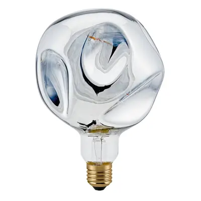 Sigor LED žárovka Giant Ball E27 4W 918 dim stříbrná-kovová.