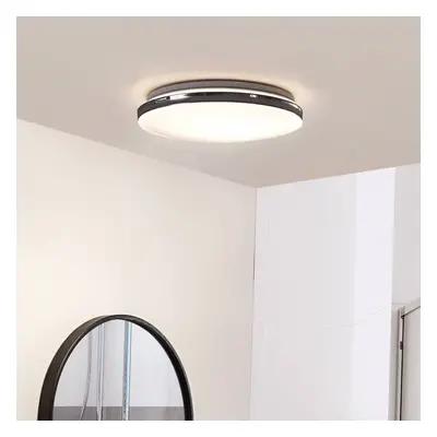 Lindby Lindby LED stropní svítidlo Comora, Ø 35 cm, bílé, IP44, 3000K