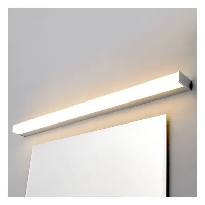 Lindby LED koupelnové a zrcadlové svítidlo Philippa, hranaté, 88 cm, chrom