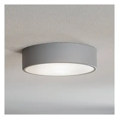 TEMAR LIGHTING Stropní světlo Cleo 300, Ø 30 cm šedá