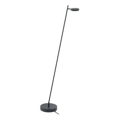 HighLight LED dobíjecí stojací lampa Round Move, 1 světlo černá 142 cm CCT dim