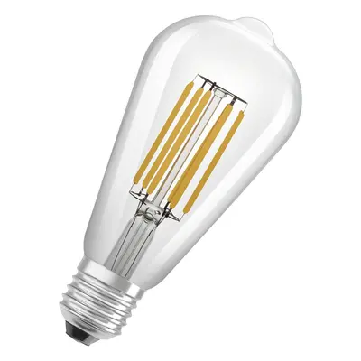 OSRAM OSRAM LED rustikální žárovka E27 ST64 4W 840lm 830 čirá