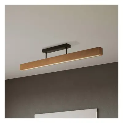 TK Lighting Dřevěné stropní svítidlo LED Teo, ořech, 96 cm, 3000 K