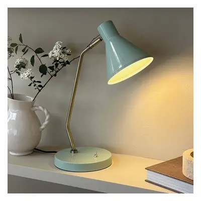 Dyberg Larsen Stolní lampa Dyberg Larsen Sleep, mátově zelená, výška 43,3 cm