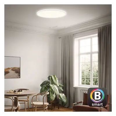 Briloner LED stropní svítidlo Slim S stmívatelné CCT bílé Ø 45 cm