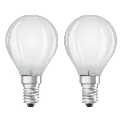 OSRAM OSRAM LED kapková žárovka E14 4W teplá bílá 2ks