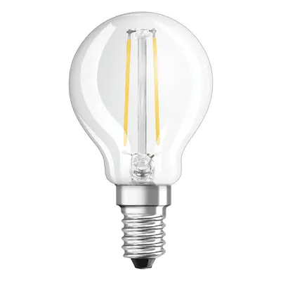 OSRAM Kapková LED žárovka OSRAM E14 1,5W827 čirá