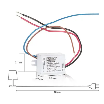 AcTEC AcTEC Mini LED ovladač CV 24V, 4W, IP65