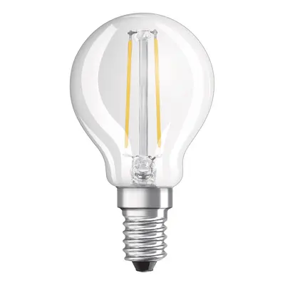 OSRAM OSRAM LED žárovka-kapka E14 2,8W teplá bílá čirá