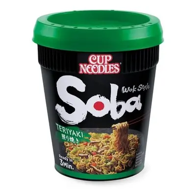 Nissin Instantní Soba nudle Teriyaki v kelímku 90 g