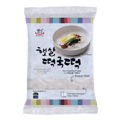 Matamun Rice cake plátky Tteokguk Tteok 600 g