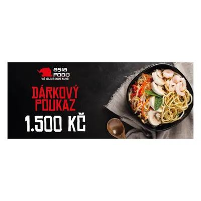 Dárkový poukaz 1500,- Kč