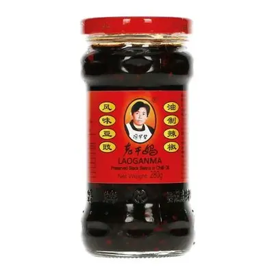 Lao Gan Ma Černé fazole s chilli 280 g