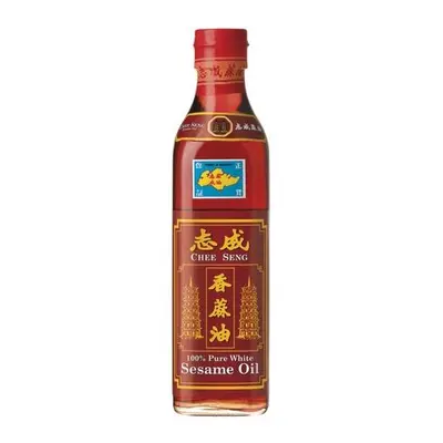 Chee Seng Bílý sezamový olej 375 ml