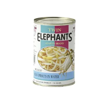 TWIN ELEPHANT EARTH Fazolové výhonky ve vodě 420 g