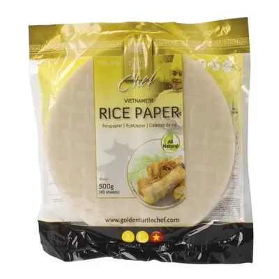 Rýžový papír kulatý Golden Turtle Chef 500 g