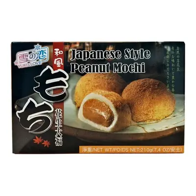 Yuki&Love Japonské Mochi s arašídovou náplní 210 g