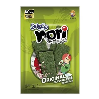 Seleco Snack z mořských řas original 36 g