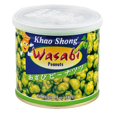 KHAO SHONG Arašídy s wasabi 140 g