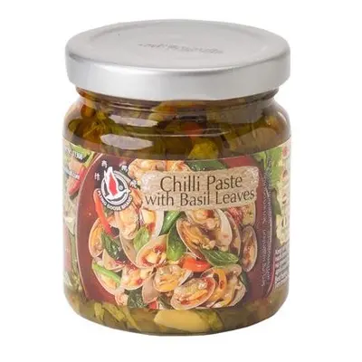 FLYING GOOSE Chilli pasta s bazalkovými listy 180 g