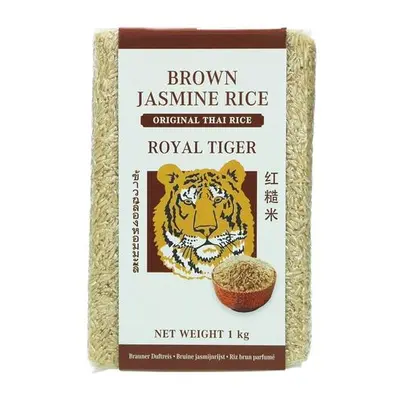 Royal Tiger hnědá jasmínová rýže 1 kg