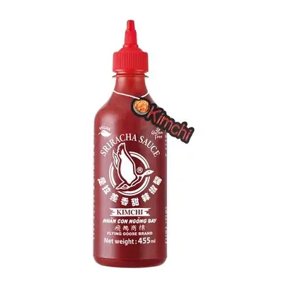 FLYING GOOSE Sriracha chilli omáčka s kimchi 455 ml