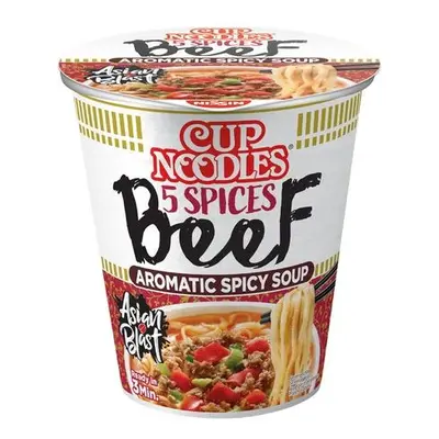 Nissin Instantní nudle pět koření hovězí 63 g