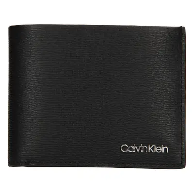 Pánská kožená peněženka Calvin Klein Nevo - černá