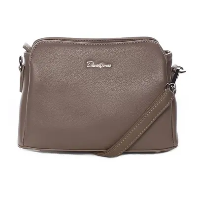 Dámská crossbody kabelka David Jones Jeany - hnědá